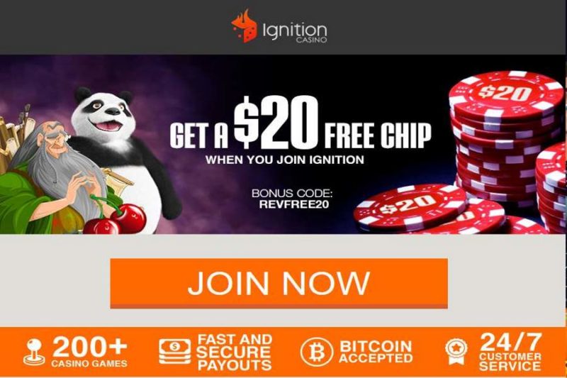 Ignition casino free chip